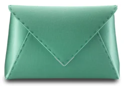 Lee Pouchet Small in Mint Satin