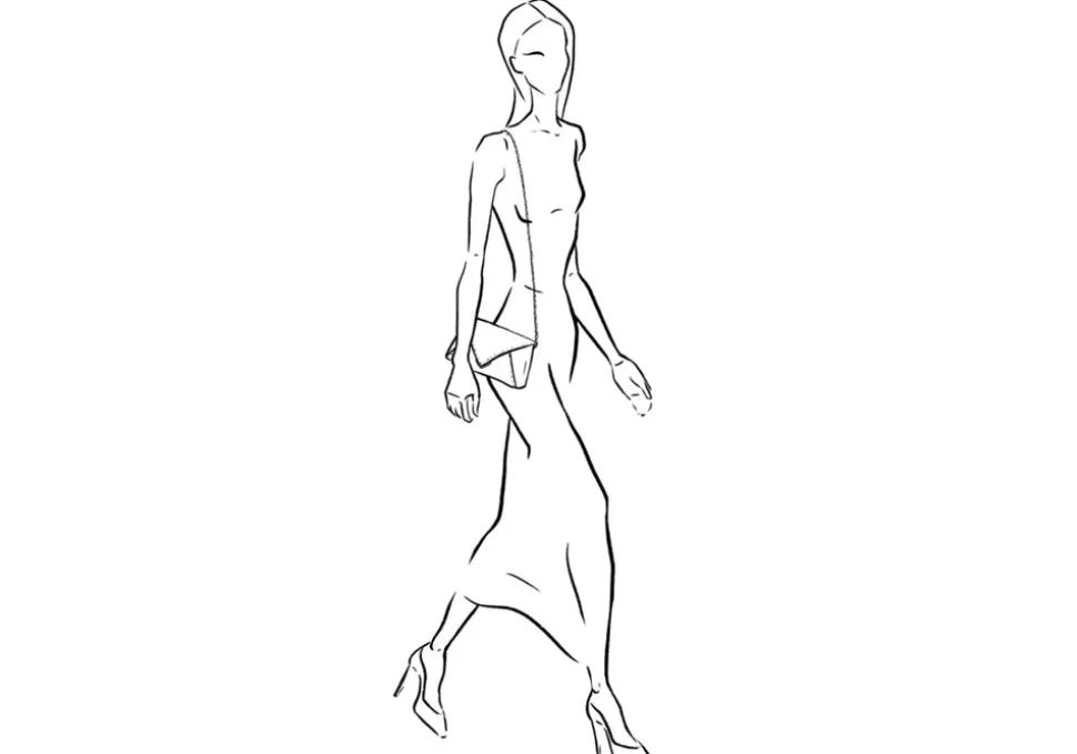 Lee Pouchet Small in Pegasus White Crushed Velvet