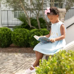 Leila Dress With Back to School Embroidery