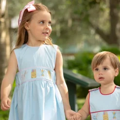 Leila Dress With Back to School Embroidery