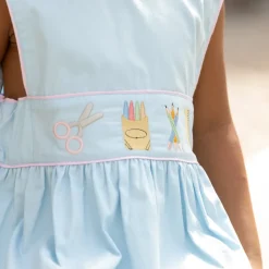 Leila Dress With Back to School Embroidery