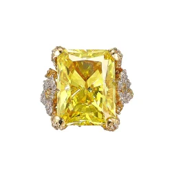 Lemon Cinderella Ring