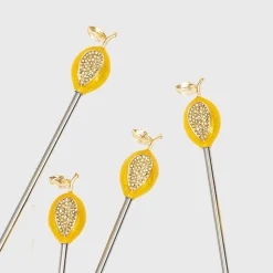 Lemon Swizzle Sticks