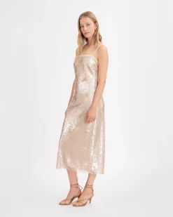 Lenox Dress in Champagne