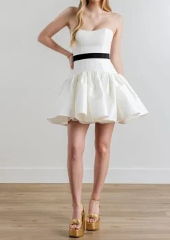 Leoni Dress in Ivory