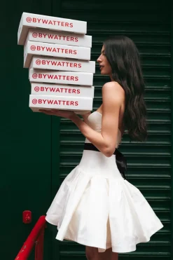 Leoni Dress in Ivory