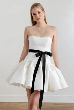 Leoni Dress in Ivory