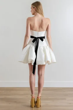 Leoni Dress in Ivory