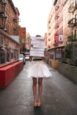 Leoni Dress in Ivory