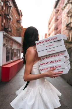 Leoni Dress in Ivory