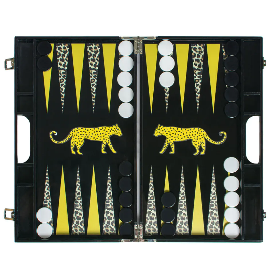 Leopard Backgammon Board
