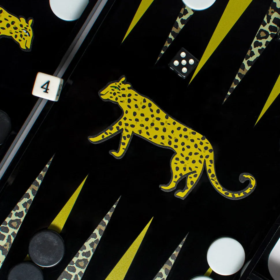 Leopard Backgammon Board
