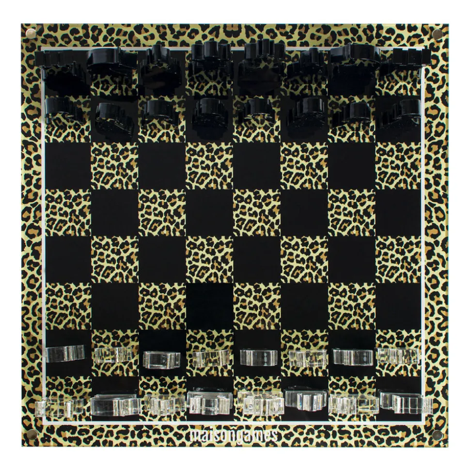 Leopard Chess Set