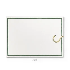 Leopard Stationery Cards, Personalized Set of 50