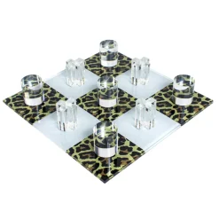 Leopard Tic Tac Toe Board