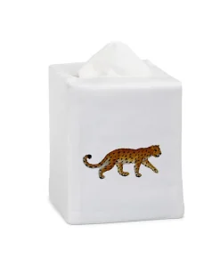 Leopard Tissue Box Cover