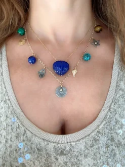 Les Charmantes Charm Necklace with 9 Charms