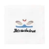 Let’s Tie The Knot Cocktail Napkins, Set of 4