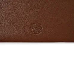 Letter Folder in Vintage Chestnut Leather