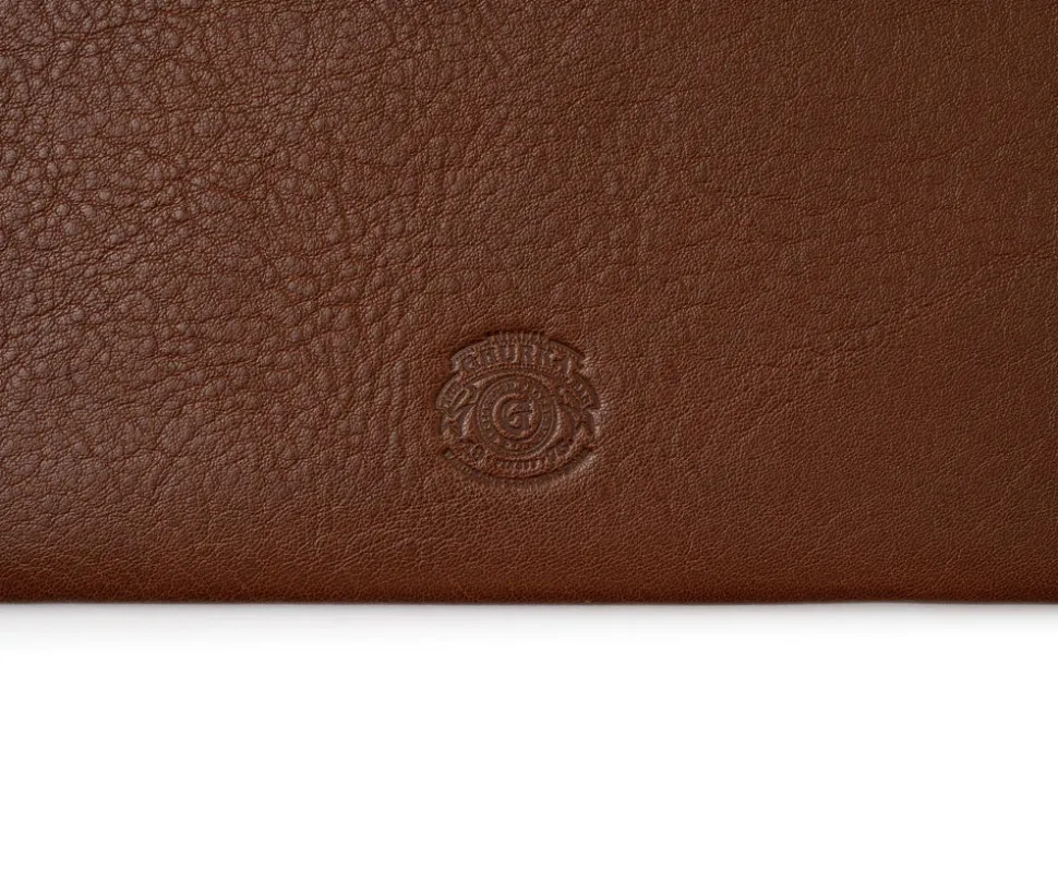 Letter Folder in Vintage Chestnut Leather