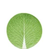 Lettuce Ware Canapé Plate in Green, Set of 4