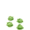 Lettuce Ware Card Holders in Green, Set of 4