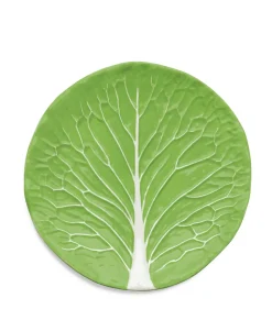 Lettuce Ware Dinner Plate in Green, Set of 2