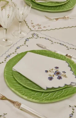 Lettuce Ware Dinner Plate in Green, Set of 2