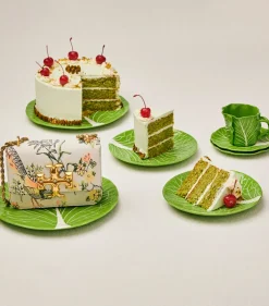 Lettuce Ware Dinner Plate in Green, Set of 2