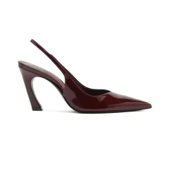 Lexi Sling Patent Pump in Vino