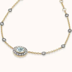 Lexie Choker in Aquamarine