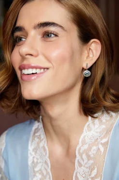 Lexie Earrings in Aquamarine