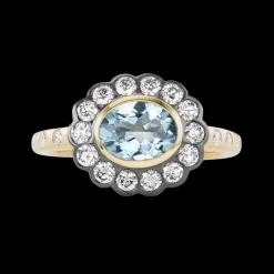 Lexie Ring in Aquamarine