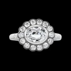 Lexie Ring in White Topaz