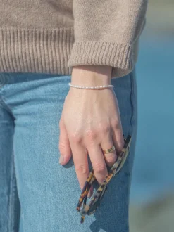 Lia Bracelet in White