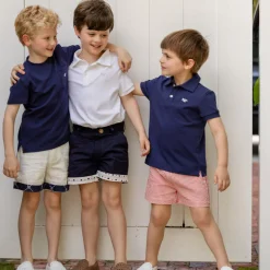 Liam Shorts in Rhode Island Red Seersucker