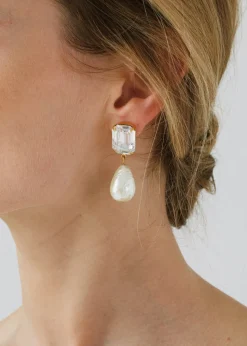 Liana Earrings in Diamond