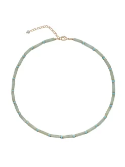 Libby Necklace in Light-Green