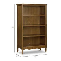 Liberty Assembled Bookcase in Natural Walnut