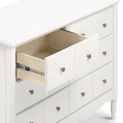 Liberty 6-Drawer Assembled Dresser in Warm White