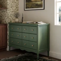 Liberty 6-Drawer Assembled Dresser in Forest Green