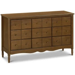Liberty 9-Drawer Assembled Dresser in Natural Walnut