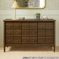 Liberty 9-Drawer Assembled Dresser in Natural Walnut