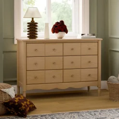 Liberty 6-Drawer Assembled Dresser in Honey