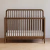 Liberty 4-in-1 Convertible Spindle Crib in Natural Walnut