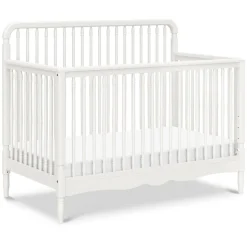 Liberty 4-in-1 Convertible Spindle Crib in Warm White