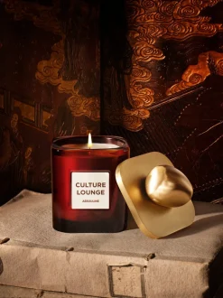 Library Pebble Candle Lid