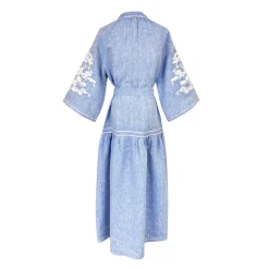 Light Denim Swan Dress