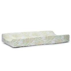 Light Teal Vines Suzani Changing Pad Cover