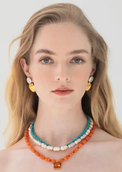 Lilah Necklace in Pearl